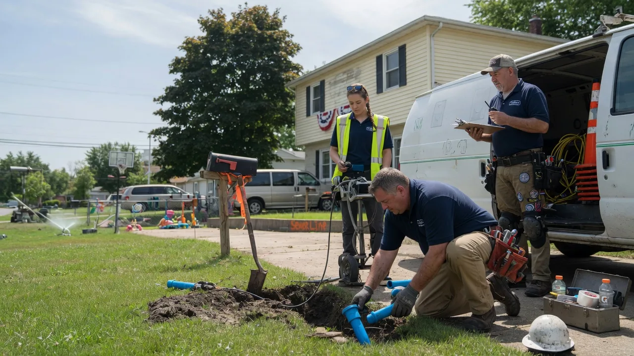 Slab Leak Repair in Lansing, OH near me